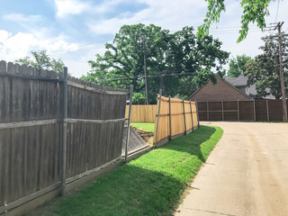 residential fence repair